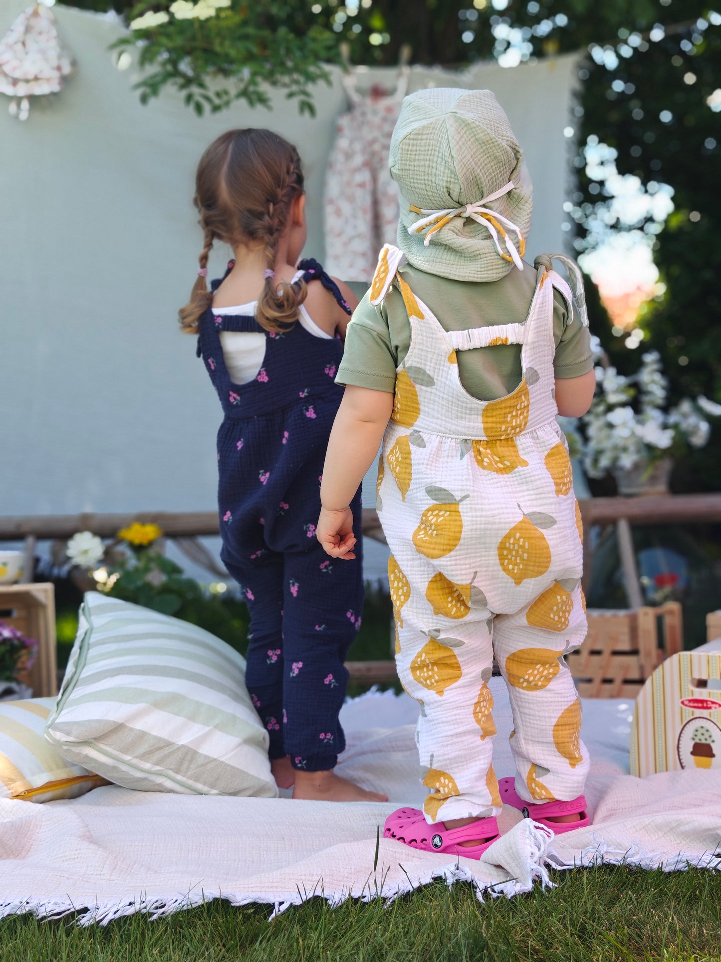 Mitwachsender Sommer-Jumpsuit (Gr. 86 - 116)☀️⛱️