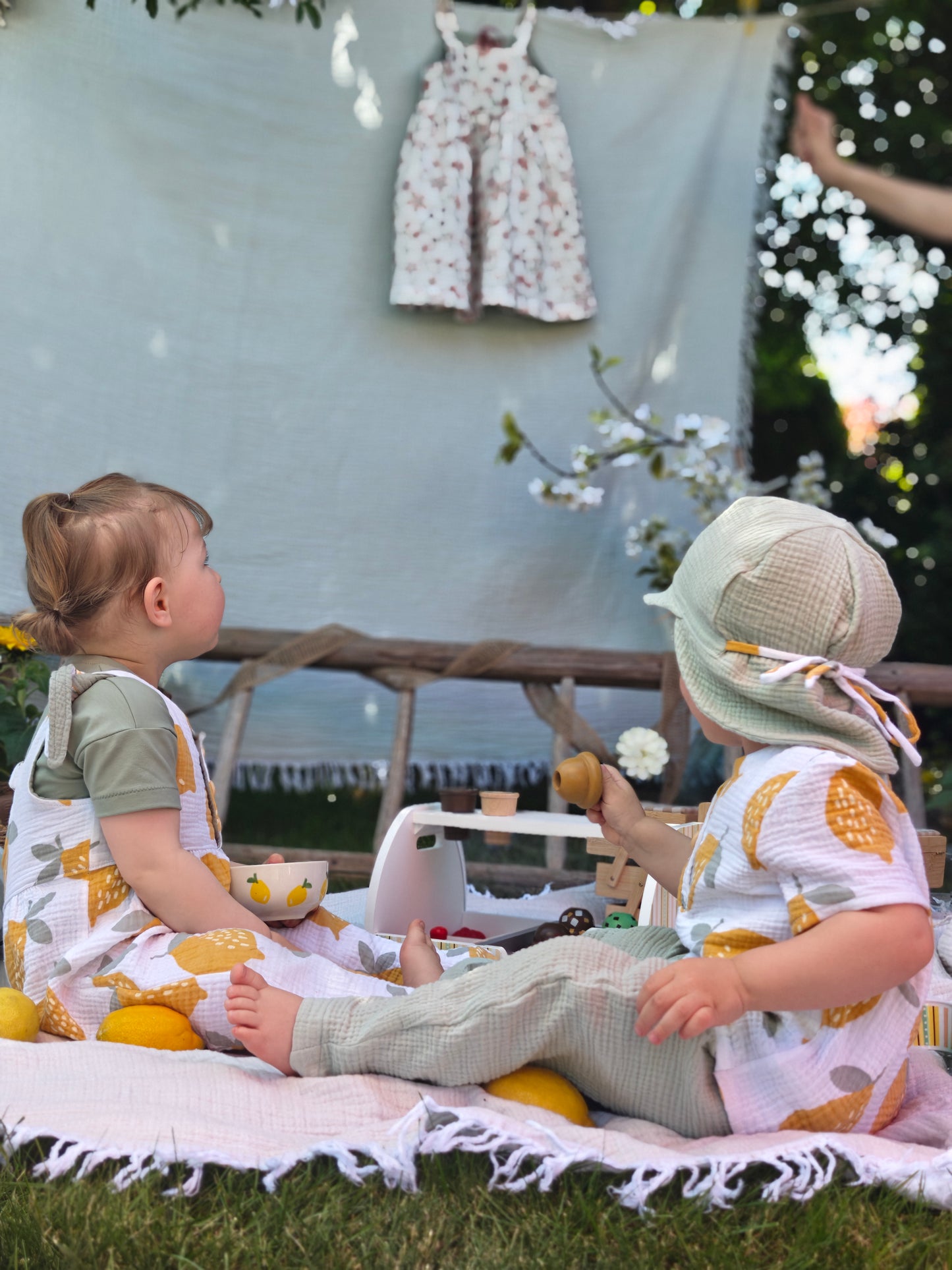 Lässige Musselin-Sommerhose - Mini Kids (Gr. 80 - 116) 💛